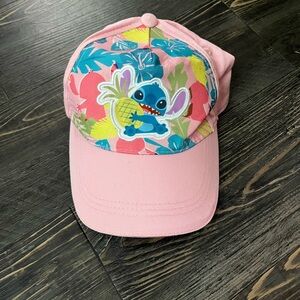 Pink Cap with Cartoon Character Patch